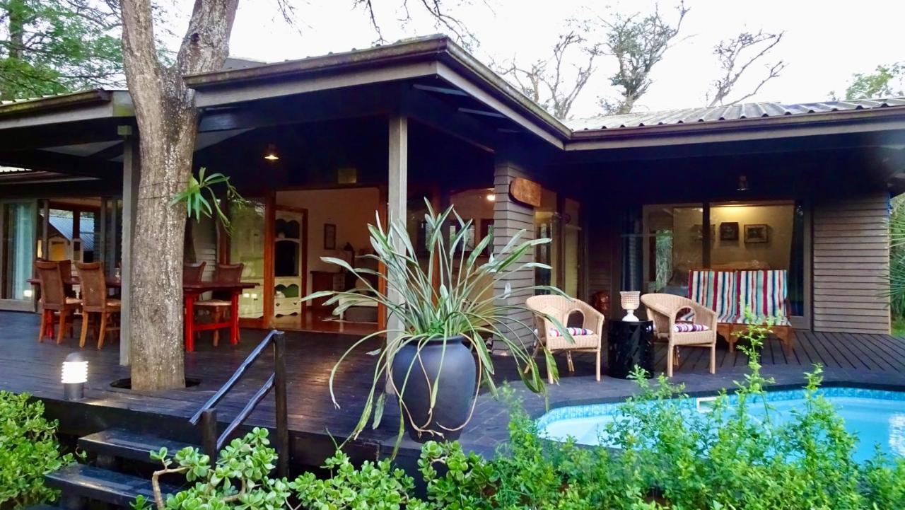 Imani Bush House & Silver Sky Chalet Hluhluwe Zewnętrze zdjęcie